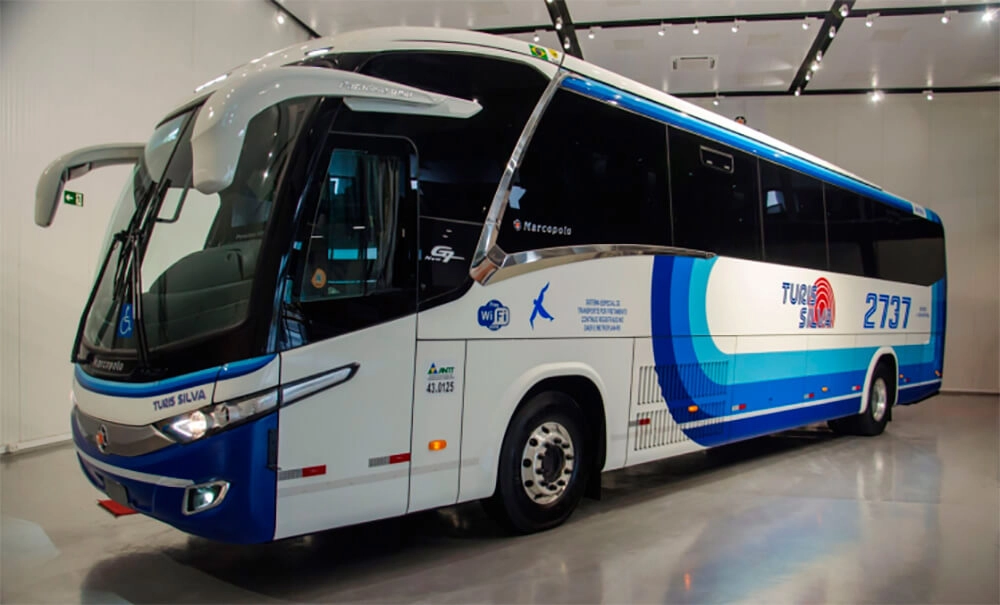 MARCOPOLO Y SCANIA SUMINISTRAN TURIS SILVA EL PRIMER AUTOBÚS DE CARGA CON GNC EN BRASIL